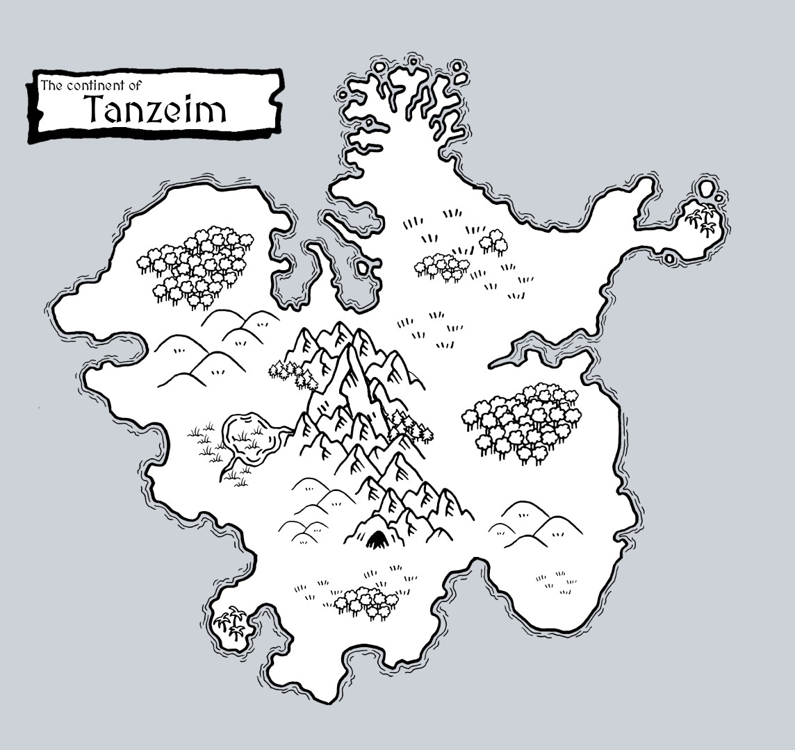 The continent of Tanzeim